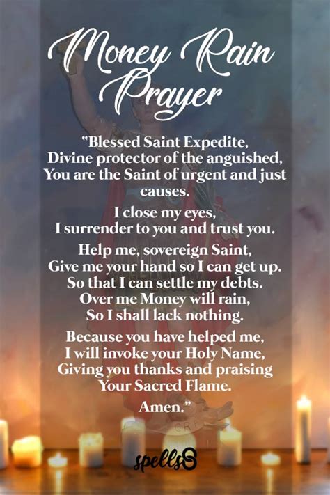 catholic prayers for money blessings.